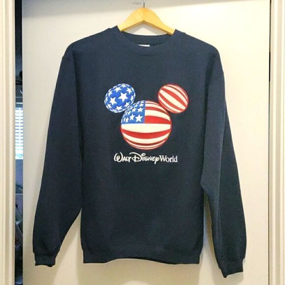 Vintage Mickey Mouse Crewneck Sweatshirt - Picture 1 of 9